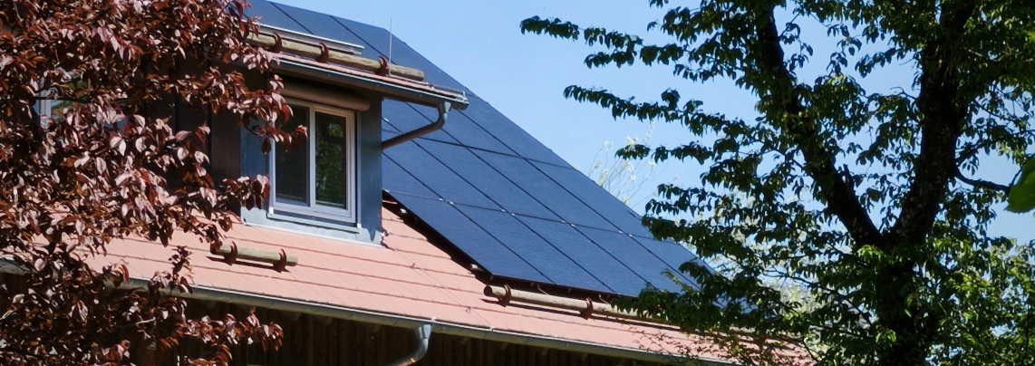 Photovoltaik Anlage auf dem Dach